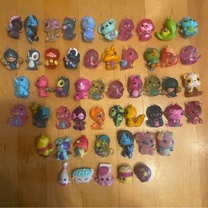 47 Hatchimals Lot & 5 Shopkins Toys Bundle